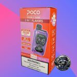 Poco Double 26000 - Strawberry Kiwi & Aloe Grape 5%