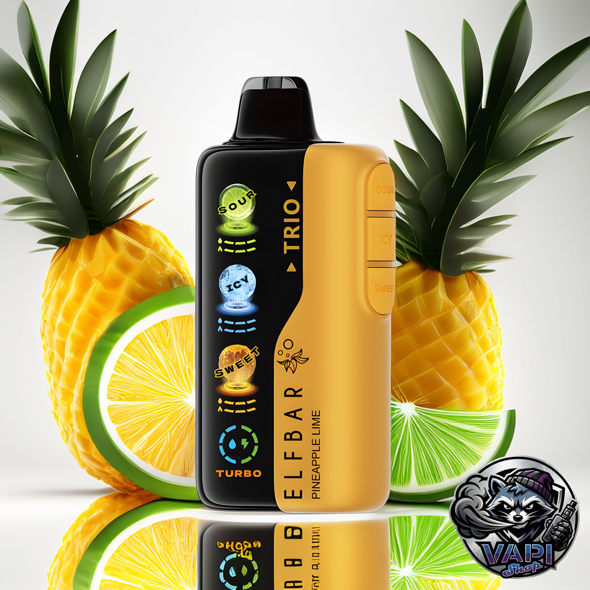 Elf Bar Trio 40000 - Pineapple Lime 5% Elf Bar Trio 40000 - Pineapple Lime 5%