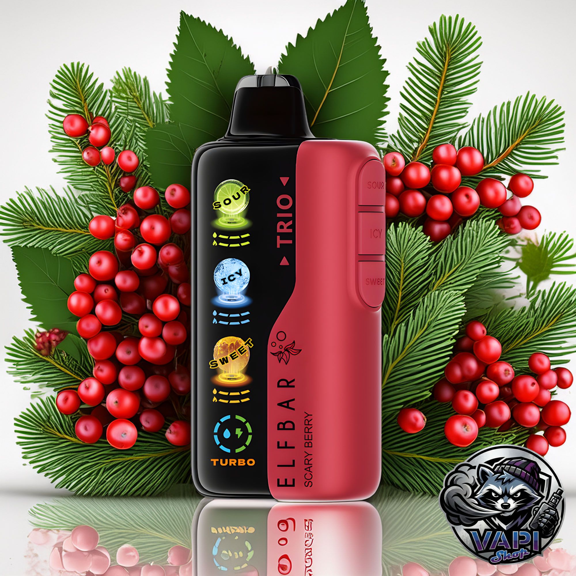 Elf Bar Trio 40000 - Scary Berry 5% Elf Bar Trio 40000 - Scary Berry 5%