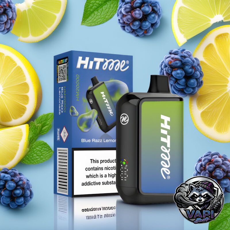Hitme HM20000 - Blue Razz Lemonade 5%