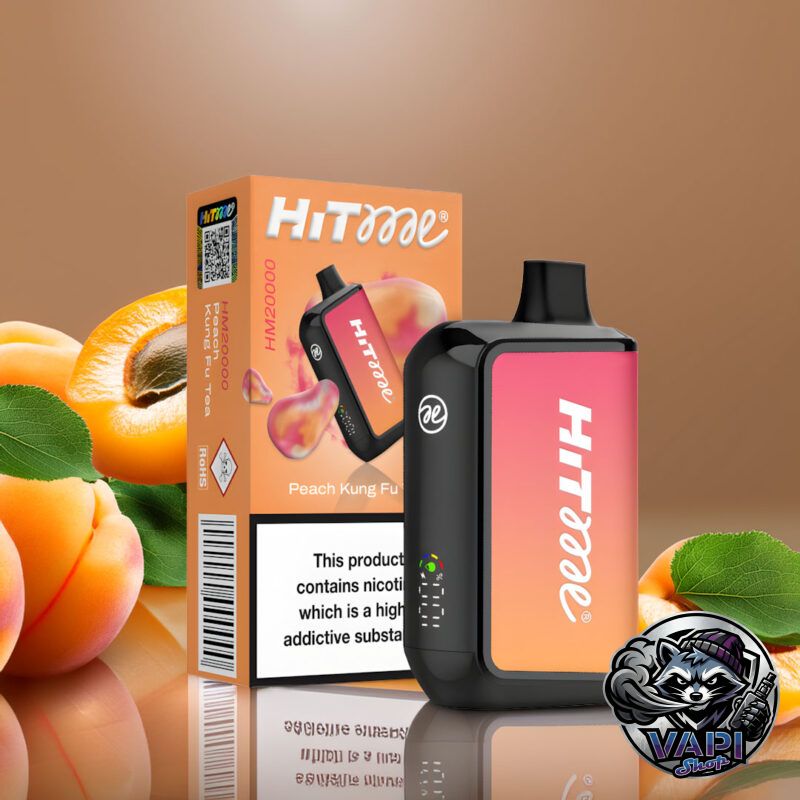 Hitme HM20000 - Peach Kung Fu Tea 5%