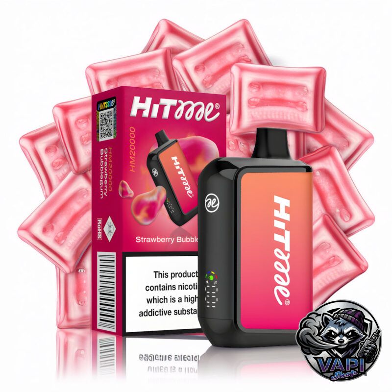Hitme HM20000 - Strawberry Bubblegum 5%