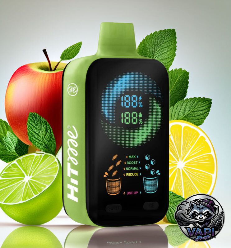 Hitme Hitec 25000 - Apple Lemon Mint 5%