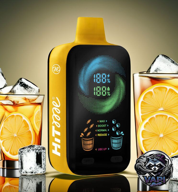 Hitme Hitec 25000 - Lemon Ice Tea 5%