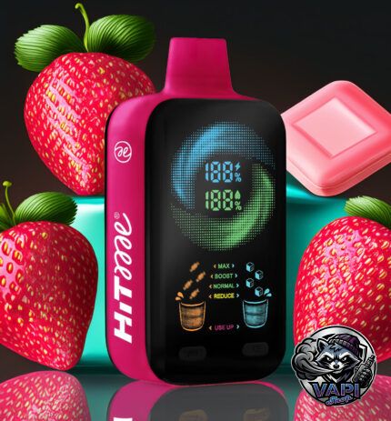 Hitme Hitec 25000 - Strawberry Bubblegum 5%