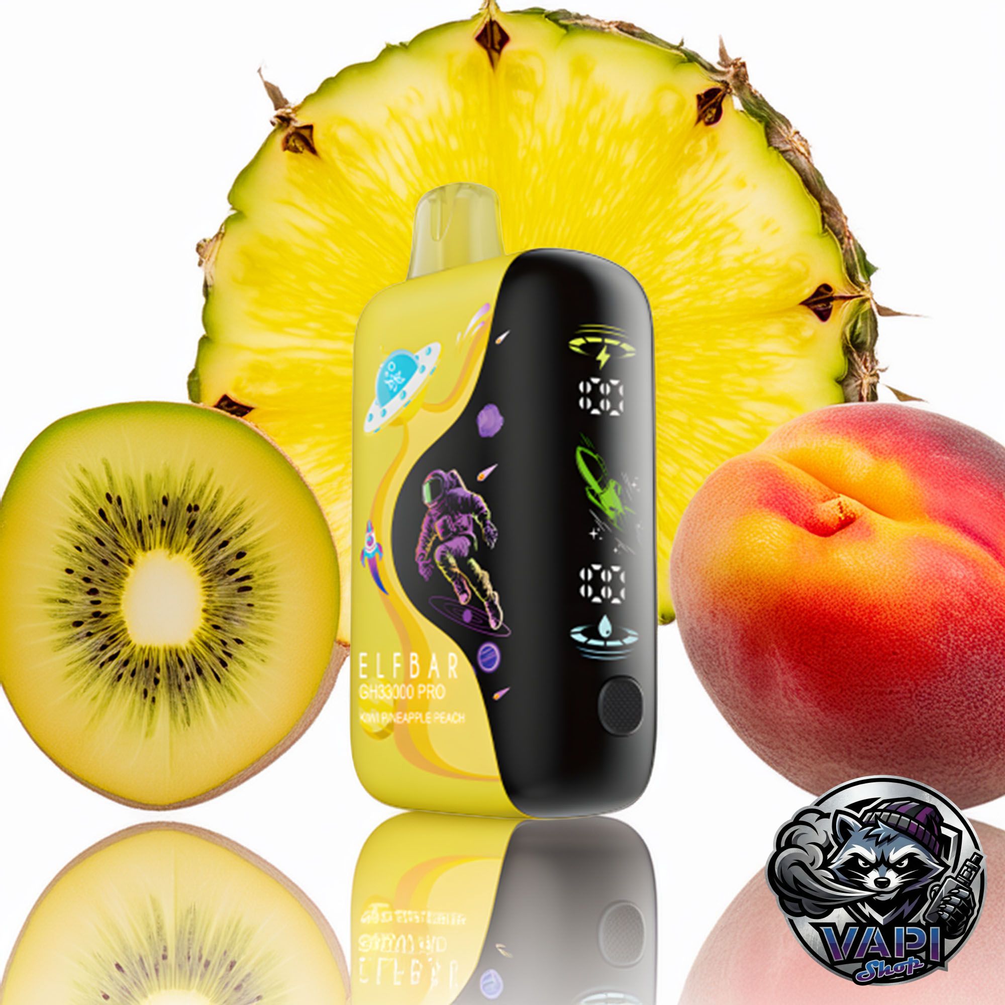 Elf Bar GH33000 Pro - Kiwi Pineapple Peach 5% Elf Bar GH33000 Pro - Kiwi Pineapple Peach 5%