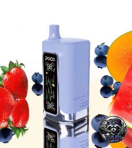 Poco FR 80000 – Blueberry Strawberry & Grape Cranberry Peach & Energy Drink & Blueberry Watermelon 5%
