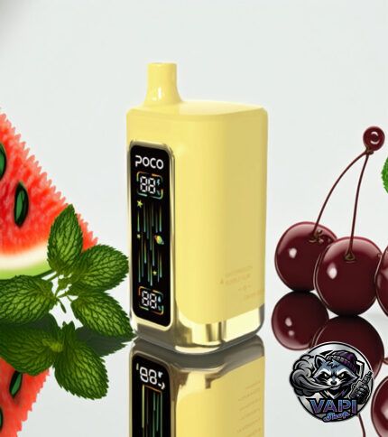 Poco FR 80000 – Cherry Peach Lemon & Cool Mint & Watermelon Bubble Gum & Grape Ice 5%