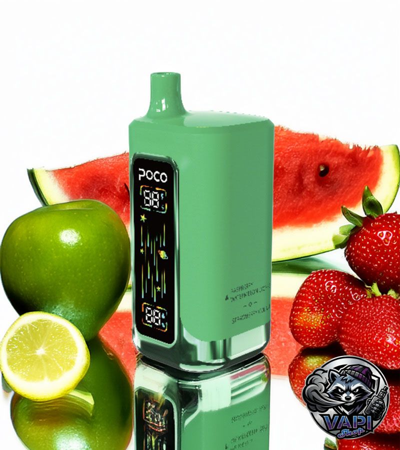 Poco FR 80000 – Sour Apple & Watermelon Lime & Raspberry Watermelon Lychee & Strawberry Cola 5% Poco FR 80000 – Sour Apple & Watermelon Lime & Raspberry Watermelon Lychee & Strawberry Cola 5%