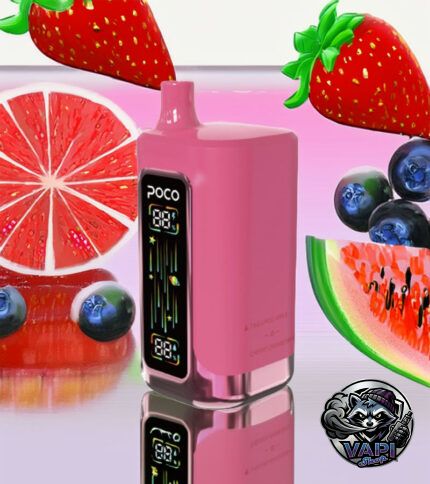 Poco FR 80000 – Strawberry Watermelon & Strawberry Raspberry Kiwi & Pineapple Apple & Cherry Cranberry 5%