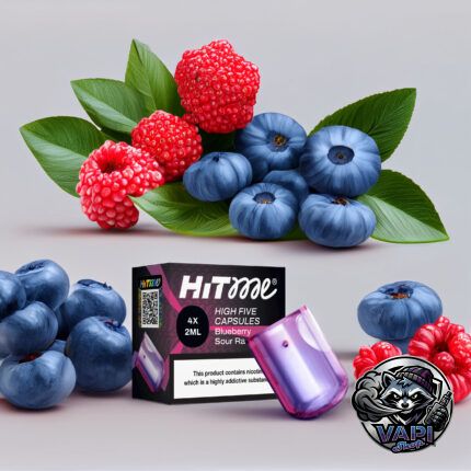 Hitme High Five Capsules – Blueberry Sour Raspberry 2%