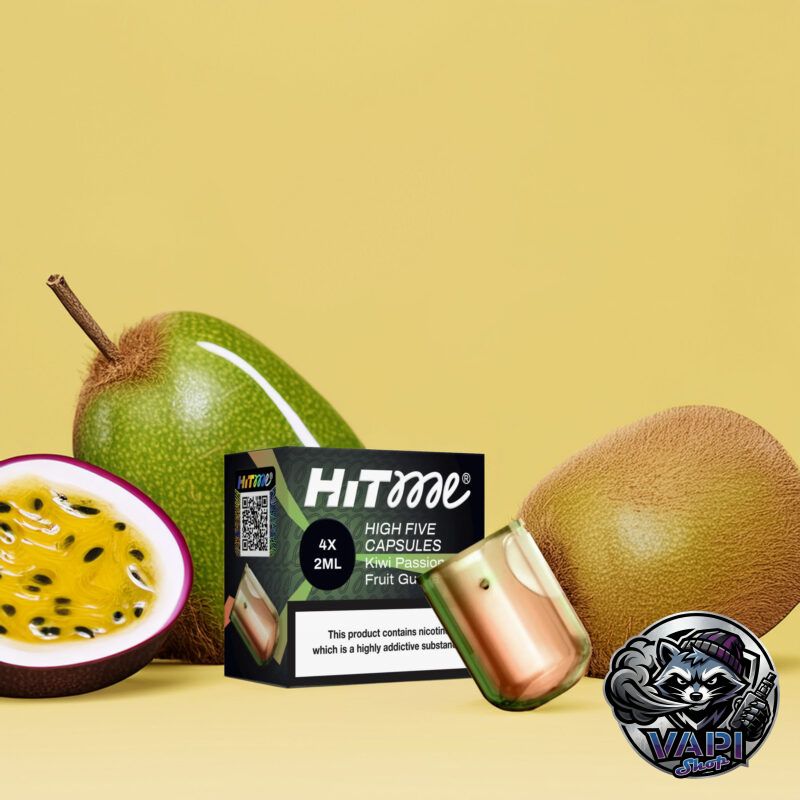 Hitme High Five Capsules – Kiwi Passion Fruit Guava 2%