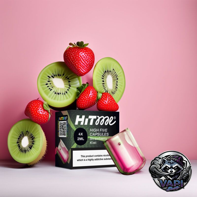 Hitme High Five Capsules – Strawberry Kiwi 2%
