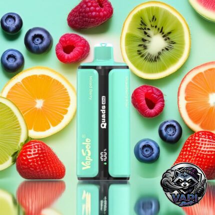 Vapsolo-Quads-80000-MixedBerryCherryLemonStrawberryKiwiStrawberryWatermelonBubblegum