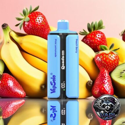 Vapsolo-Quads-80000-PinkLemonadeKiwiPassionfruitGuavaPeachBerryStrawberryBanana