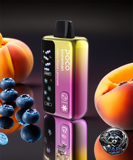 poco-snowman-cherry-peach-lemonade