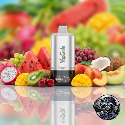 VapSolo 180K 6in1 Sixer – Watermelon Cherry & Kiwi Passion Fruit Guava & Mango Peach & Pink Lemon & Coconut Melon & Sakura Grape 5%